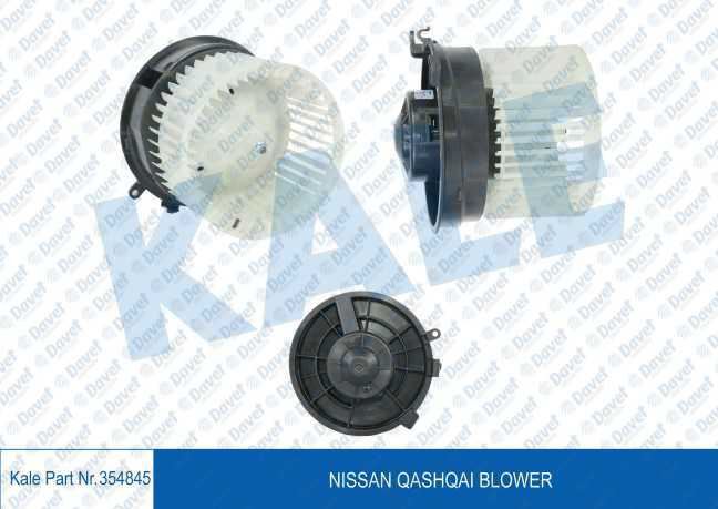 KALE 354845 Kalorifer Motoru Nissan Qashqai